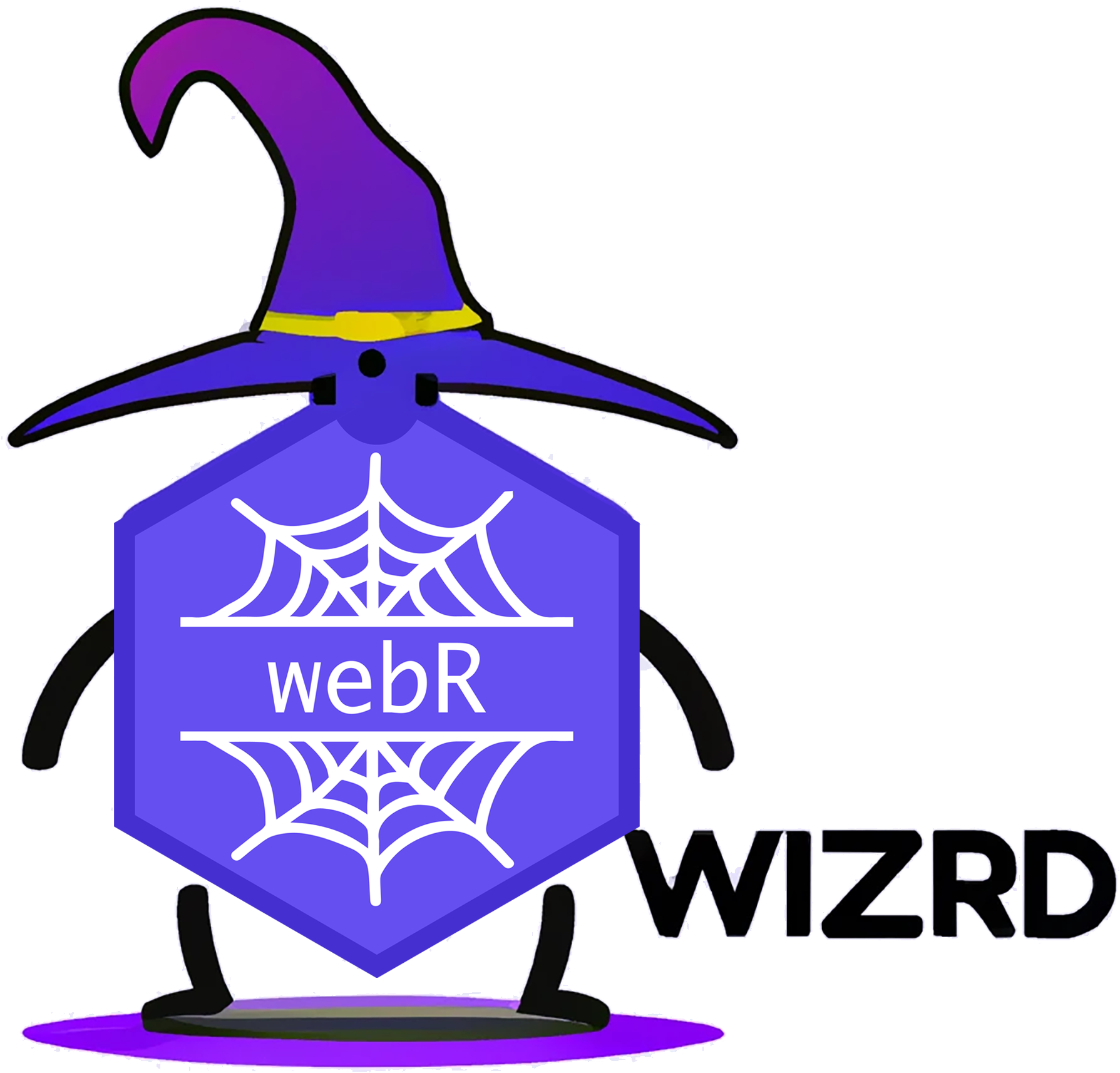 webR logo